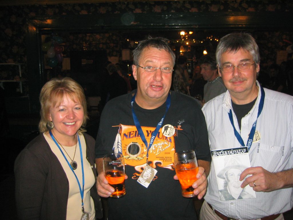 David and Margaret Clarke and Bry Carter Brixton convention 2005