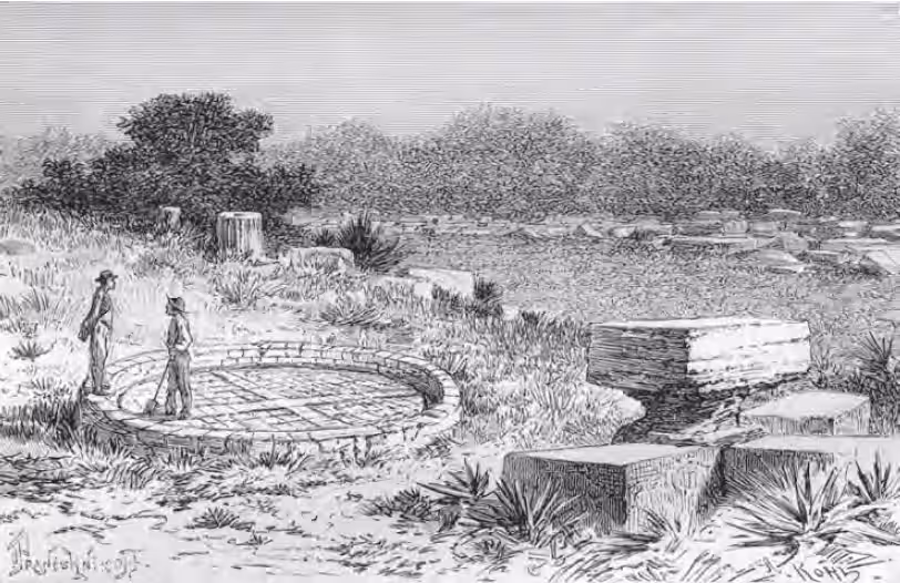 Kalahari engraving
