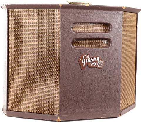 photo 6 - Brown tolex Gibaon stereo amp