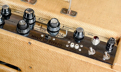 photo 7 - Gibson stereo amp controls